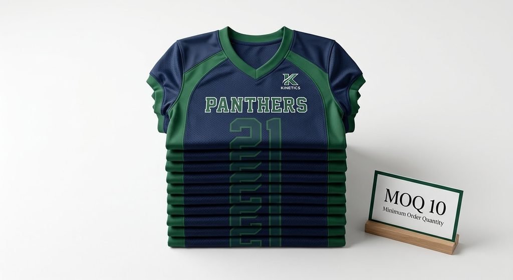 low MOQ custom sportswear 10 pieces